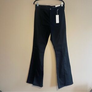 AG Adriano Goldschmied Anisten High-Rise Bootcut Pants in sleek black Size 31